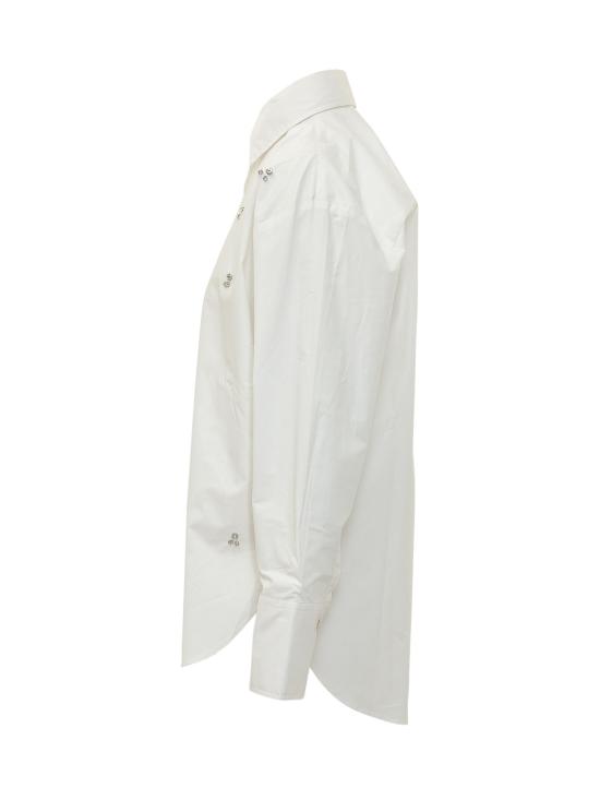 26SS 어 페이퍼 키드 셔츠 S6PKWOSI153 001 BIANCO - A PAPER KID