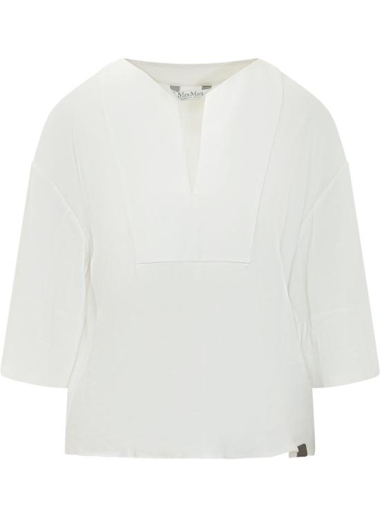 26SS 막스마라 셔츠 2611191019600 001 BIANCO OTTICO