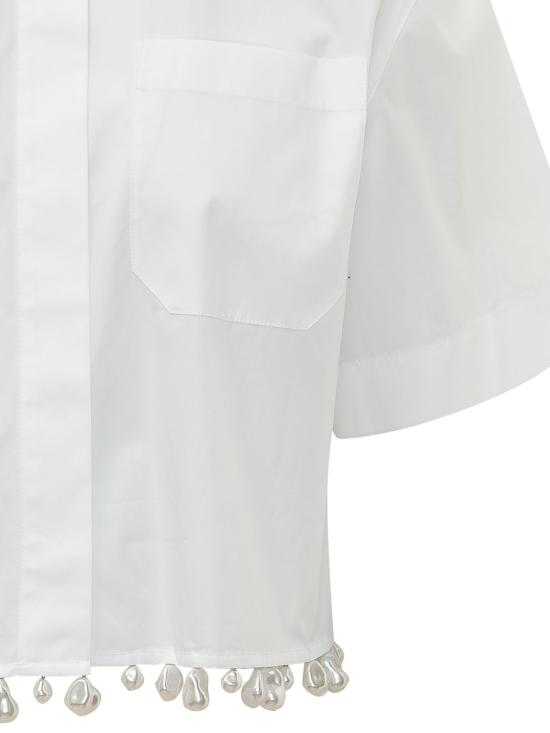 26SS 스포트막스 셔츠 2612111072600 001 BIANCO OTTICO - SPORTMAX