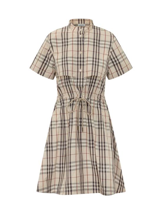 26SS 버버리 미디 원피스 8123248 C5586 ALMOMD BEIGE
