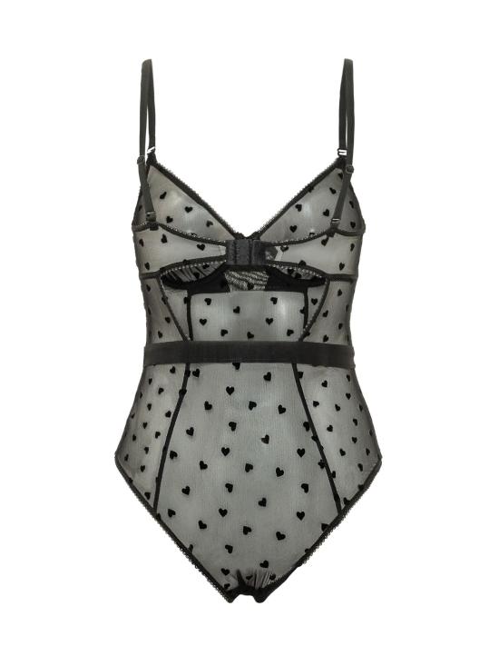 26SS 피오루찌 바디수트 티셔츠 W26SSTBO010LY04 BK01 BLACK - FIORUCCI