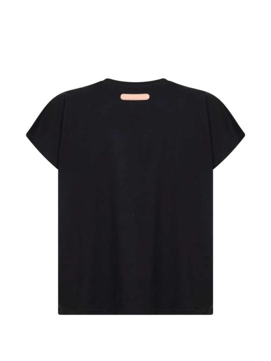 26SS 피디에프 반팔 티셔츠 DFM54033TJ112LIBER BLACK BLACK - PDF