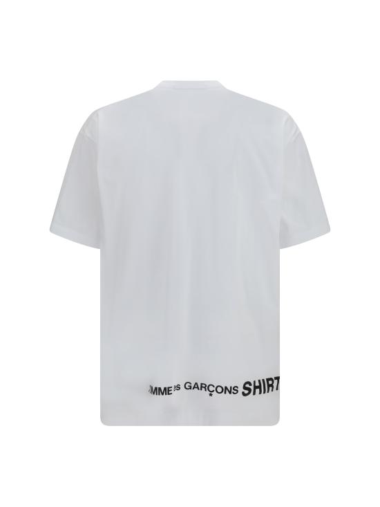 26SS 꼼데가르송 반팔 티셔츠 FQT008S26 3 WHITE - COMME DES GARCONS