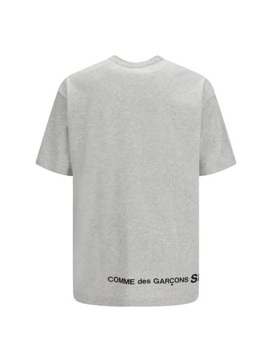 26SS 꼼데가르송 반팔 티셔츠 FQT008S26 2 GREY - COMME DES GARCONS