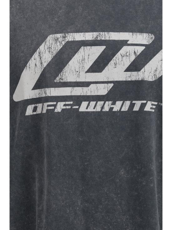 26SS 오프화이트 반팔 티셔츠 44MAA120S26J00A001 0001 GREY - OFF WHITE