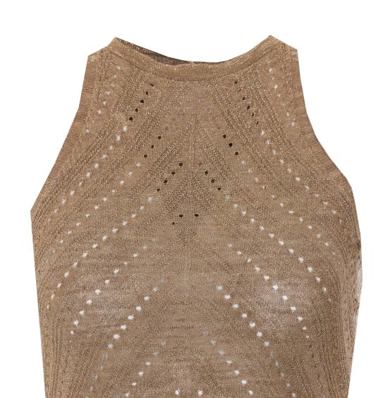 26SS 트윈셋 긴팔 티셔츠 261TT3210 12454 Golden - TWINSET