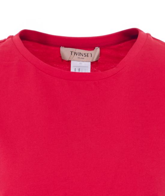 26SS 트윈셋 반팔 티셔츠 261TT2060 03725 Red - TWINSET