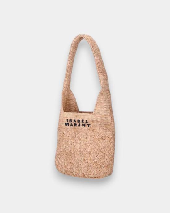 26SS 이자벨마랑 숄더백 PP0181FAB1X17M NABK Natural black - ISABEL MARANT