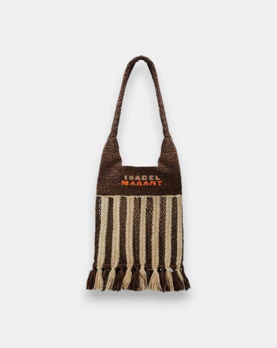 26SS 이자벨마랑 숄더백 PP0181FBD1X03M NLBN Natural brown