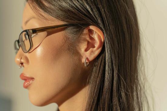  Milk & Rose 이어링 마이 스토어 글램 후프