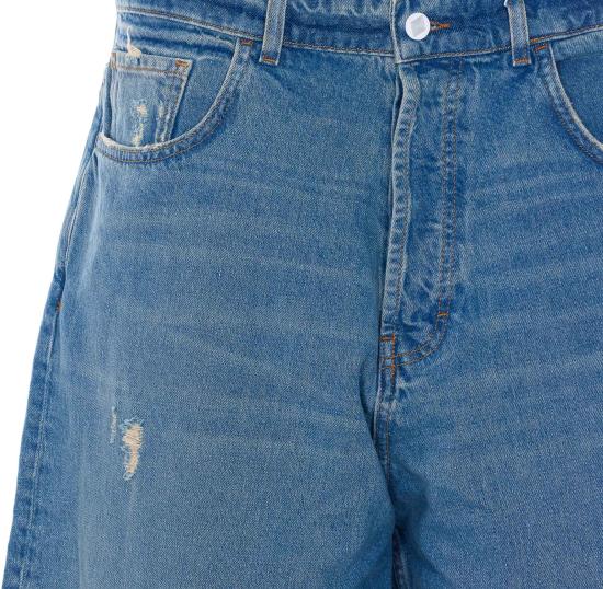 26SS 아미시 데님 숏팬츠 AMU155 D74318161816 Blue - AMISH