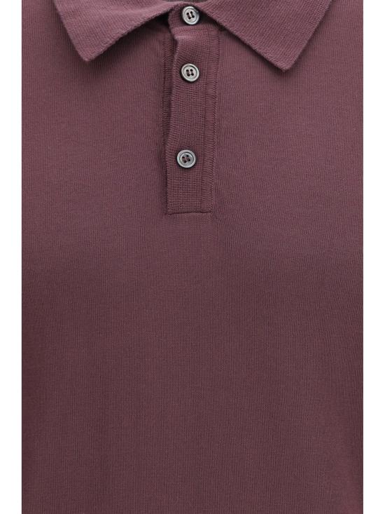 26SS 로베르토 콜리나 폴로 티셔츠 261MYA10024 37 PURPLE - ROBERTO COLLINA