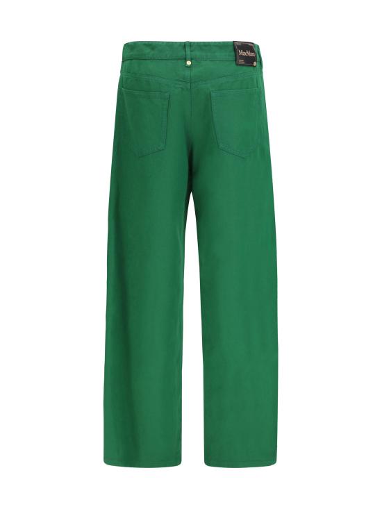 26SS 에스막스마라 스트레이트 팬츠 2619131083600 003 GREEN - 'S MAX MARA