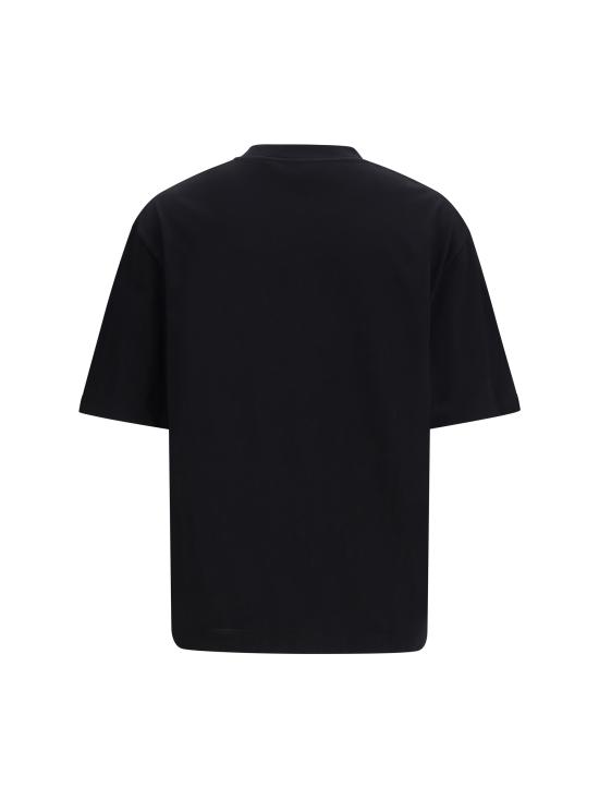 26SS 오프화이트 반팔 티셔츠 44MAA120S26J007001 0001 BLACK - OFF WHITE