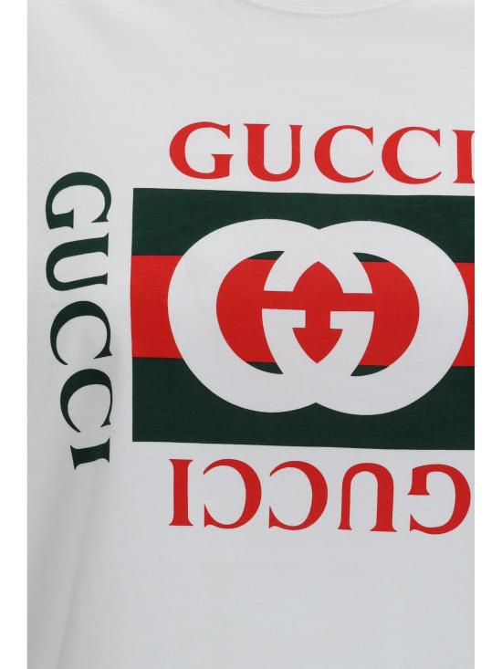 26SS 구찌 프린트 반팔 티셔츠 788093XJGL3 9669 WHITE - GUCCI