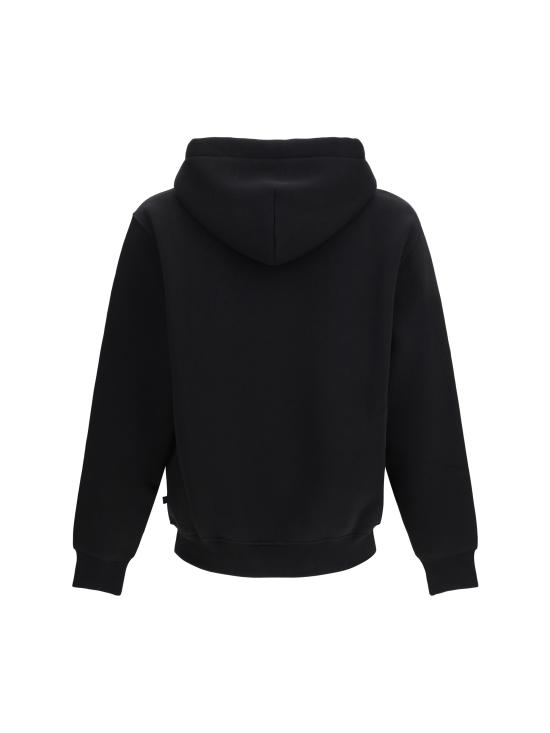 26SS 알파 후드 티셔츠 SS766025 03 BLACK - ALPHA