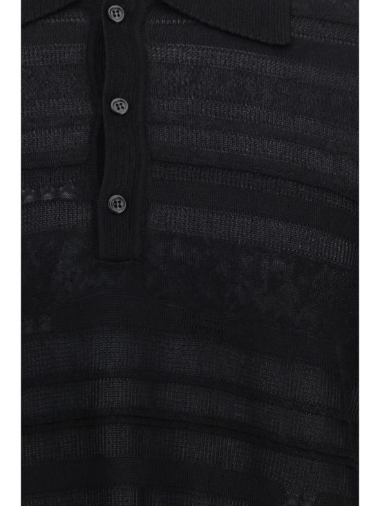 26SS 라니우스 폴로 티셔츠 S6LAMAKP200 110 BLACK - LANEUS