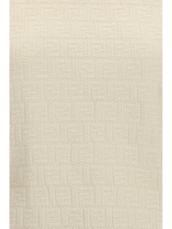 26SS 펜디 코튼 실크 스웨터 FZXE94AW4S F0WC4 BEIGE - FENDI