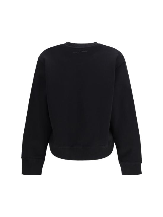 26SS MM6 메종마르지엘라 긴팔 티셔츠 S62GU0145M25014 900 BLACK - MM6 MAISON MARGIELA