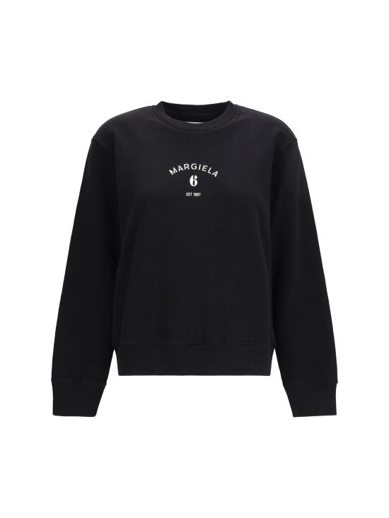 26SS MM6 메종마르지엘라 긴팔 티셔츠 S62GU0145M25014 900 BLACK