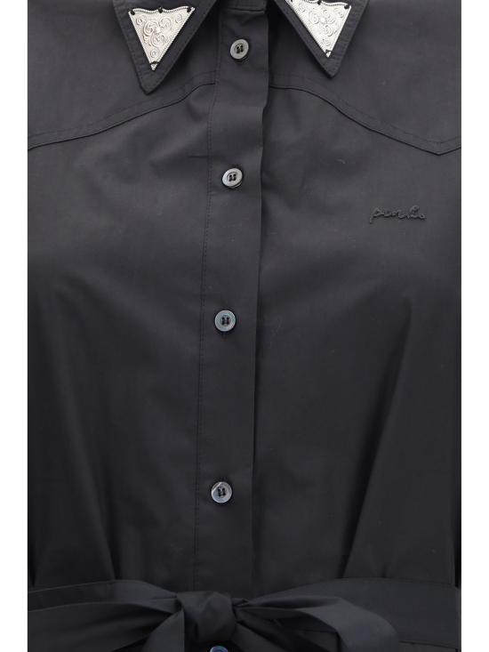 26SS 핑코 미디 원피스 106827A2LD Z99 BLACK - PINKO