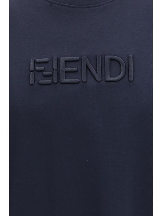 26SS 펜디 반팔 티셔츠 FY1319AY0G F0PTH BLUE - FENDI