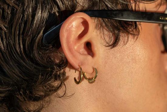  Milk & Rose 이어링 밀크앤로즈 C 후프 - OTHER BRANDS