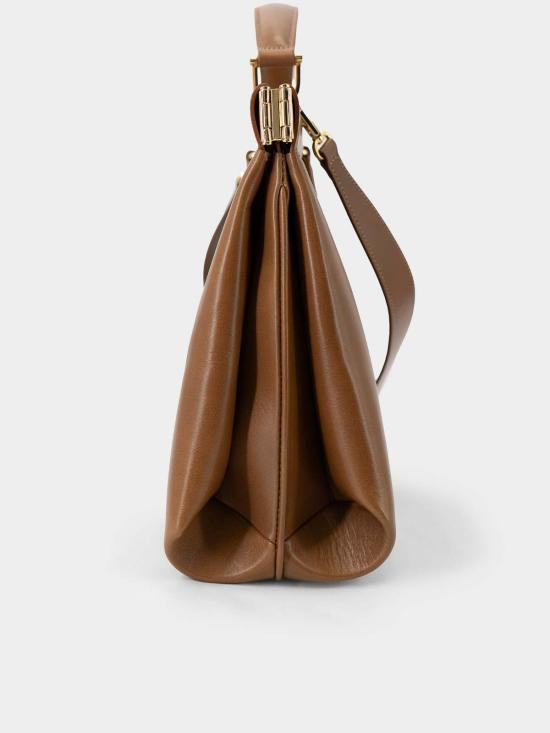 26SS 게라르디니 토트백 GHB0279544255 Brown - GHERARDINI