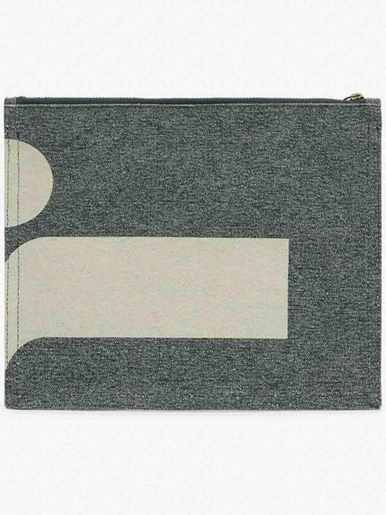 26SS 이자벨마랑 네티아 파우치 PO0046FBD1X07M02FK Black - ISABEL MARANT