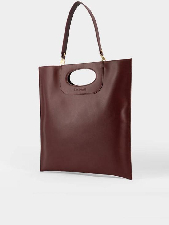 26SS 게라르디니 토트백 GHB0267515033 Dark Red - GHERARDINI