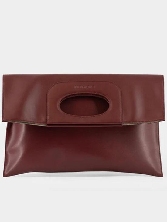 26SS 게라르디니 토트백 GHB0267515033 Dark Red - GHERARDINI