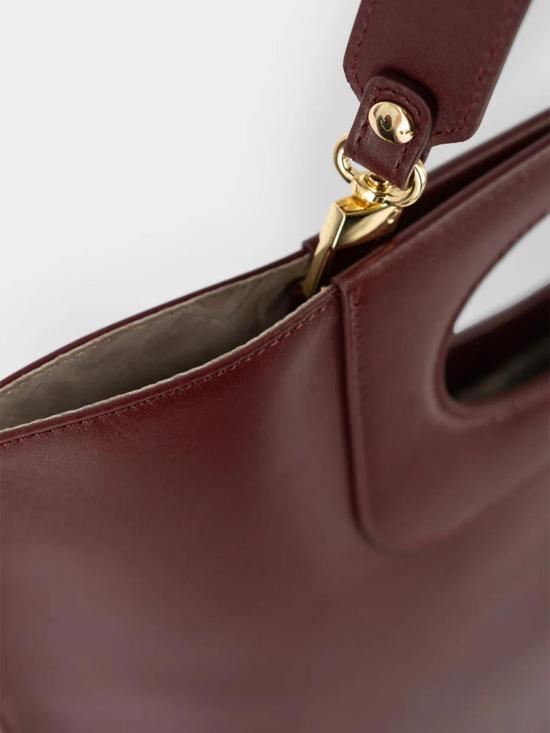 26SS 게라르디니 토트백 GHB0267515033 Dark Red - GHERARDINI