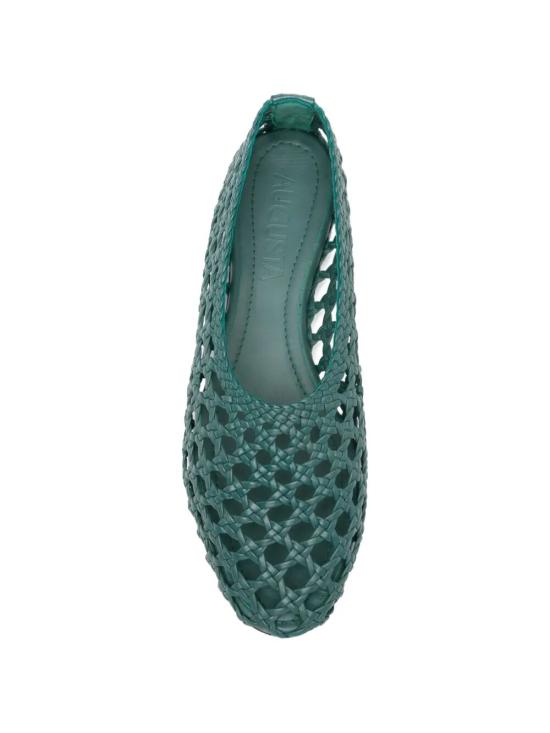 26SS 어거스타 플랫 슈즈 AVA WOVEN JADEGREEN - AUGUSTA