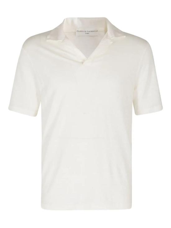 26SS 필리포 드 로렌티스 폴로 티셔츠 PLMCSKIT JERLIN U031 AVORIO