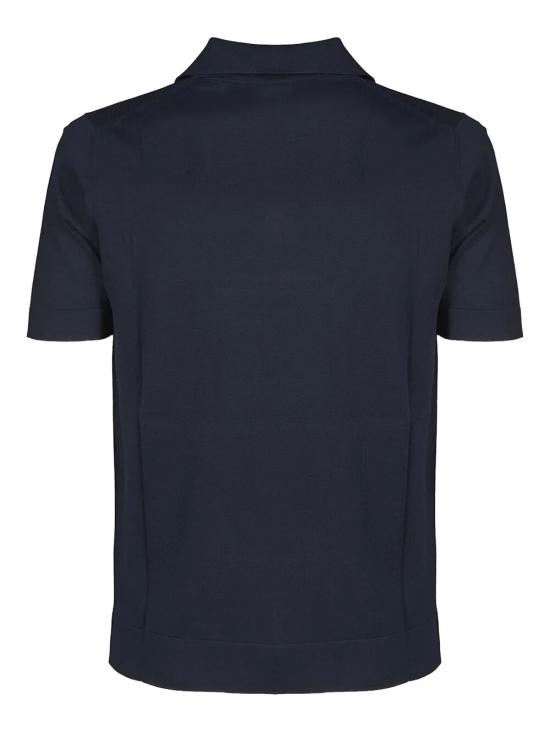 26SS 필리포 드 로렌티스 폴로 티셔츠 PL0MCSK CR14R 890 NAVY - FILIPPO DE LAURENTIIS