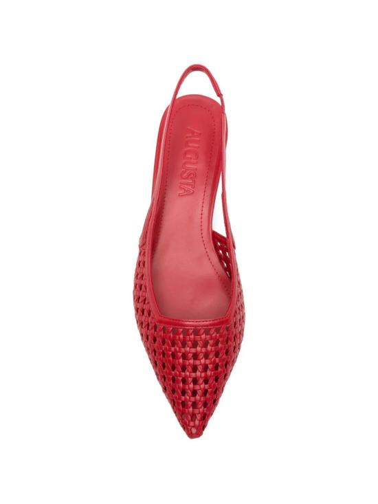26SS 어거스타 힐/펌프스 HARPER WOVEN RED - AUGUSTA
