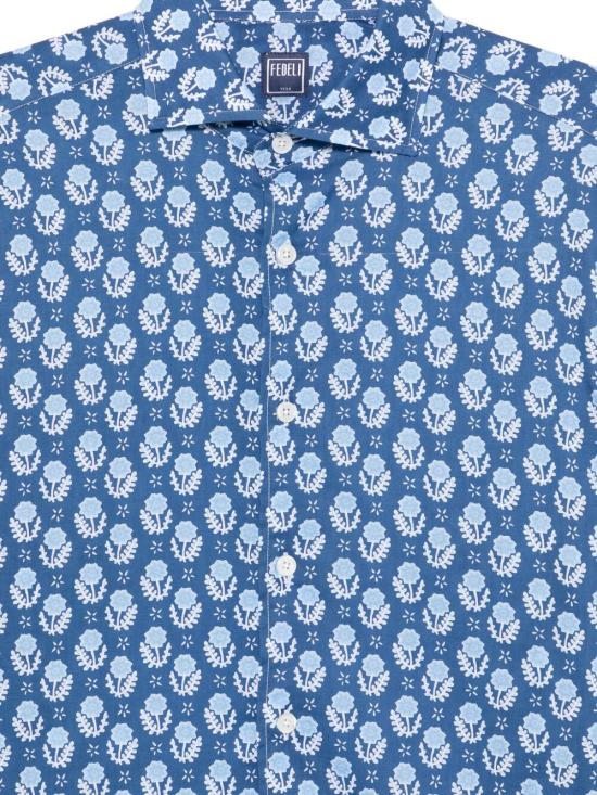 26SS 페델리 긴팔 셔츠 TU000512 F710 F710 1 DENIM - FEDELI