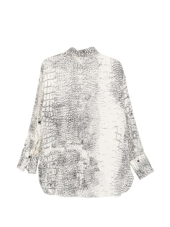 26SS 누드 셔츠 1103E26405 28 OFF WHITE BLACK - NUDE