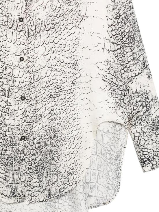 26SS 누드 셔츠 1103E26405 28 OFF WHITE BLACK - NUDE