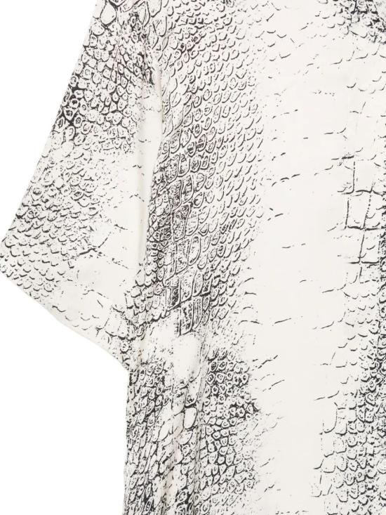 26SS 누드 미디 원피스 1103E26408 28 OFF WHITE BLACK - NUDE