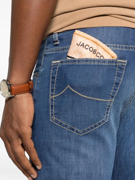 26SS 야콥코헨 데님 팬츠 JUM QM034 059 S3735 V1 200D MEDIUM BLUE - JACOB COHËN