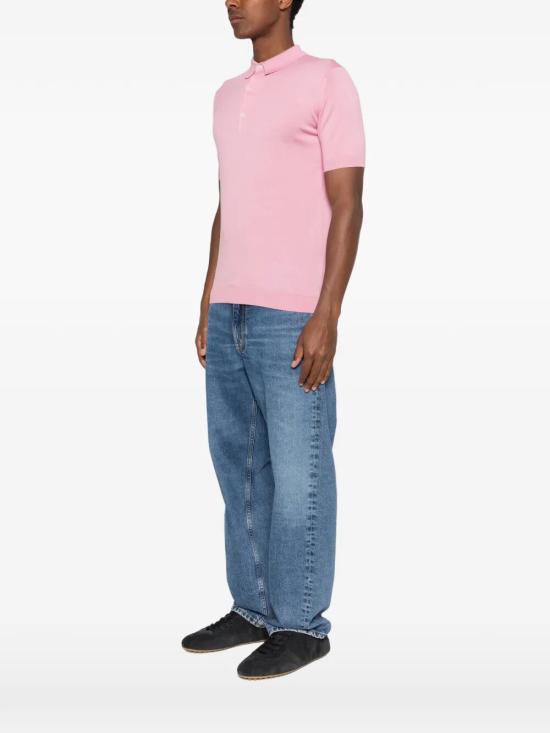 26SS 존스메들리 폴로 티셔츠 ADRIA GLASS PINK - JOHN SMEDLEY