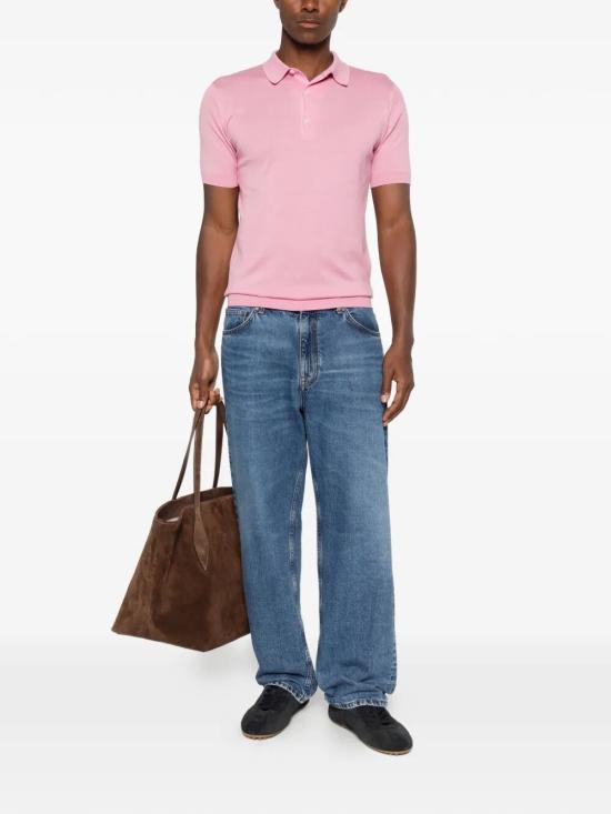 26SS 존스메들리 폴로 티셔츠 ADRIA GLASS PINK - JOHN SMEDLEY