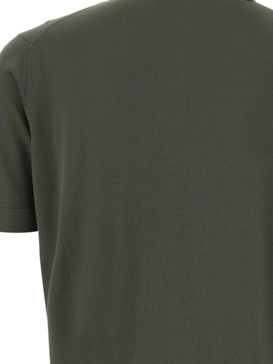 26SS 필리포 드 로렌티스 폴로 티셔츠 PL0MCSK CR14R 570 MILITARE - FILIPPO DE LAURENTIIS