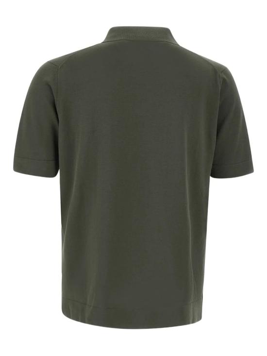 26SS 필리포 드 로렌티스 폴로 티셔츠 PL0MCSK CR14R 570 MILITARE - FILIPPO DE LAURENTIIS