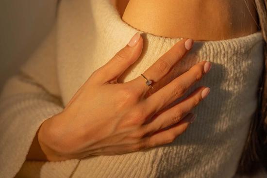  Milk & Rose 반지 밀크 & 로즈 바게트 링 - OTHER BRANDS