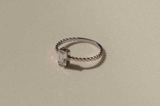  Milk & Rose 반지 밀크 & 로즈 바게트 링 - OTHER BRANDS