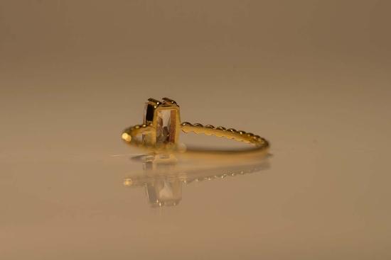  Milk & Rose 반지 밀크 & 로즈 바게트 링 - OTHER BRANDS