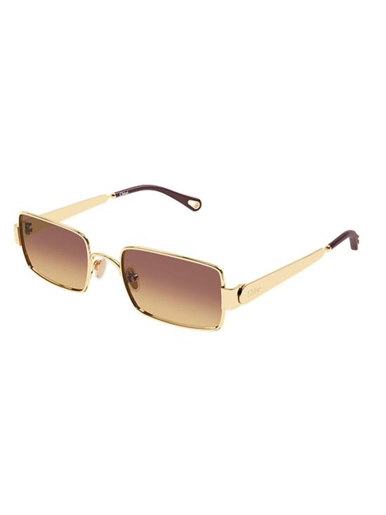 26SS 끌로에 선글라스 CH0354S 002 GOLD GOLD BROWN METALLIC - CHLOE
