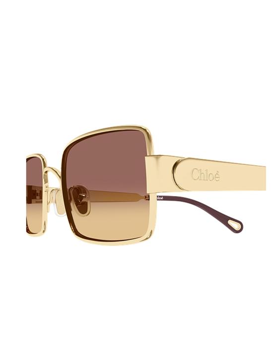 26SS 끌로에 선글라스 CH0354S 002 GOLD GOLD BROWN METALLIC - CHLOE